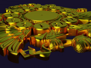 clock for 3d cnc 3D Print Model