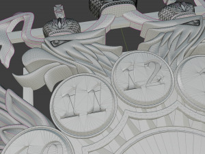 clock for 3d cnc 3D Print Model