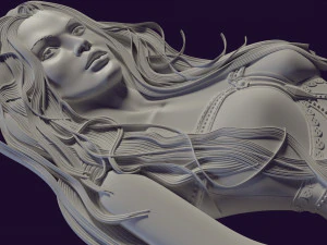 alivio para cnc Modelo de impresión 3D