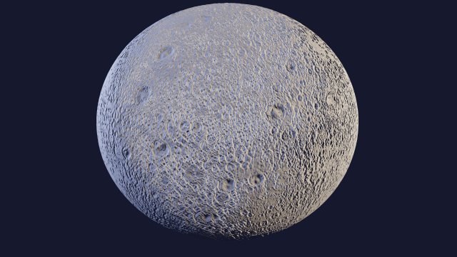relief flat moon 3d cnc 3D प्रिंट मॉडल .c4d .max .obj .3ds .fbx .stl .blend 