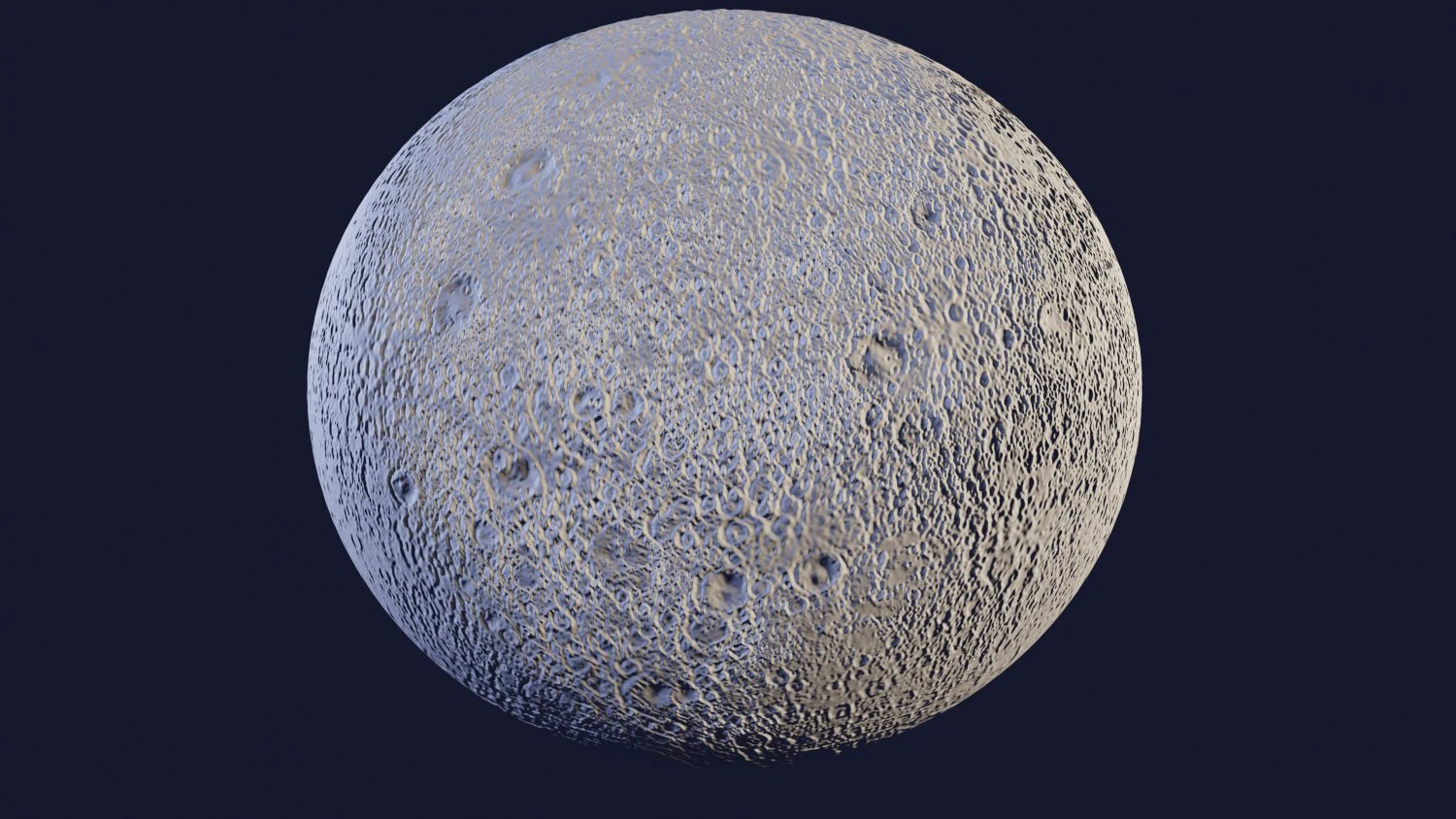 relief flat moon 3d cnc 3D Print Model .c4d .max .obj .3ds .fbx .stl .blend 