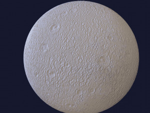 relief flat moon 3d cnc 3D प्रिंट मॉडल