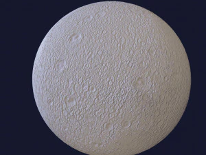 relief flat moon 3d cnc 3D Print Model