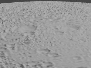 relief flat moon 3d cnc 3D Print Model