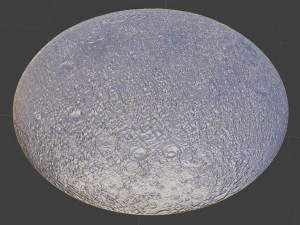 relief flat moon 3d cnc 3D Print Model