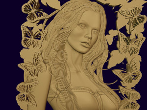 panno relief for cnc 3D-printmodel