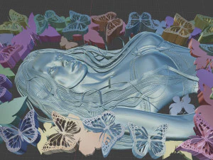 panno relief for cnc 3D Print Model