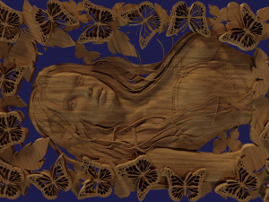 panno relief for cnc 3D Принт Модель