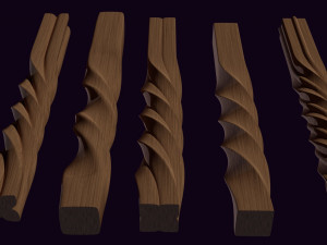 candle cnc set 3Dプリントモデル