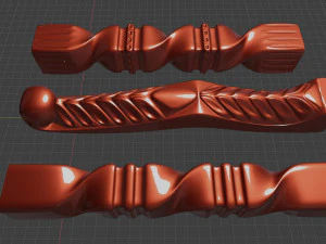 kaki bangku cnc Model Cetak 3D