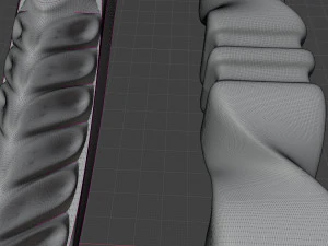 stool leg cnc 3D Print Model