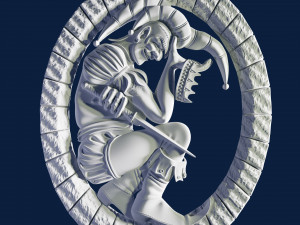 relief for cnc joker 3D Print Model