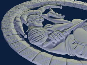 relief for cnc joker 3D Print Model