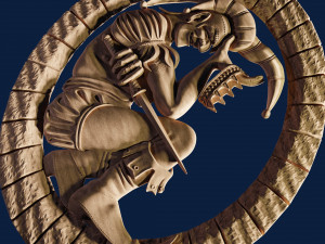 relief for cnc joker 3D-printmodel