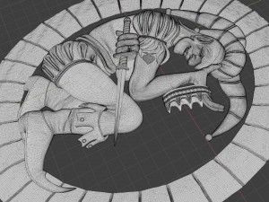 relief for cnc joker 3D-printmodel