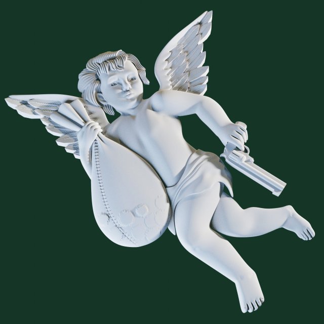 relief gangamur for cnc 3D 프린트 모델 .c4d .max .obj .3ds .fbx .stl .blend 