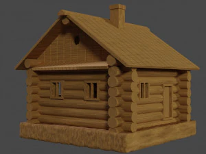 cabaña de impresión 3d Modelo de impresión 3D