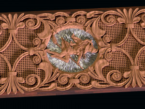 relief for cnc backgammon 3D 프린트 모델