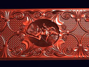 relief for cnc backgammon 3D Print Model