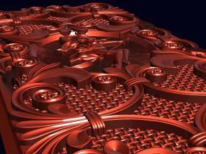 relief for cnc backgammon 3D Print Model