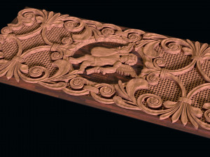 relief for cnc backgammon 3D Print Model