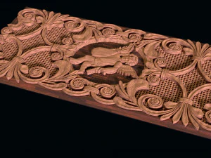 relief for cnc backgammon 3D Print Model