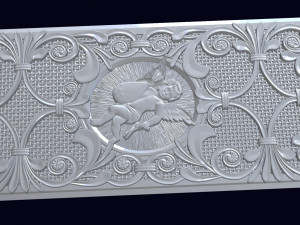 relief for cnc backgammon 3D Print Model