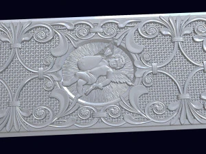 relief for cnc backgammon 3D Print Model