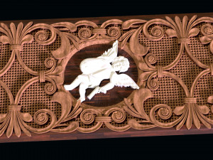 relief for cnc backgammon 3D Print Model