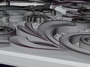 relief for cnc backgammon 3D Print Model