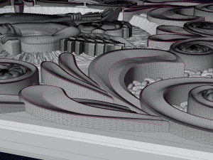 relief for cnc backgammon 3D Print Model