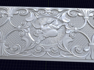 relief for cnc backgammon 3D Print Model