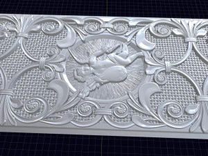 relief for cnc backgammon 3D Print Model