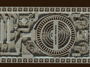 alivio steampunk Modelo de impresión 3D