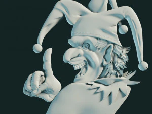 relief for cnc jester 3D Print Model