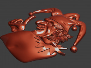 relief for cnc jester Modelo de Impressão 3D