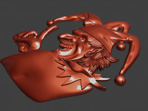 relief for cnc jester 3D Print Model
