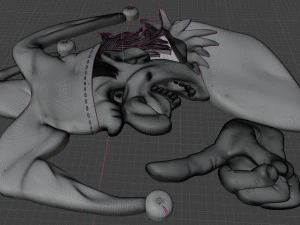 relief for cnc jester 3D Print Model
