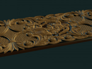 relief for cnc backgammon jester Model do druku 3D