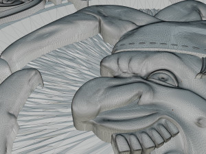 relief for cnc backgammon jester Model do druku 3D