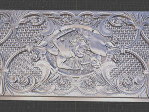 relief for cnc backgammon jester Model do druku 3D