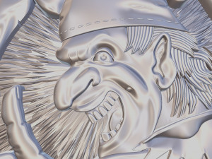 relief for cnc backgammon jester Model do druku 3D