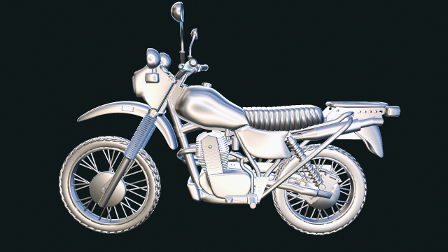 harley 3d print mt500 3D Принт Модель .c4d .max .obj .3ds .fbx .stl .blend 