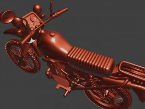 harley 3d print mt500 3D Print Model