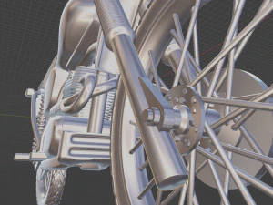 harley 3d print mt500 3D Print Model