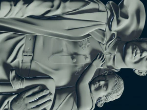 relief war memorial for cnc 3D Print Model