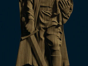 relief war memorial for cnc 3D Print Model