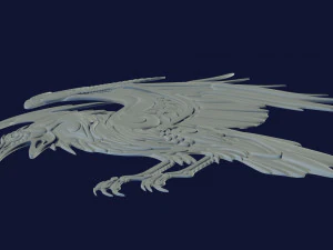 relief for cnc crow 3D Print Model