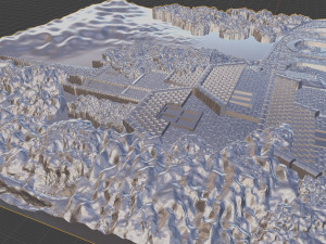 relief for cnc scenery nature 3D Print Model