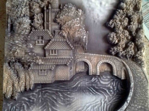 relief for cnc scenery nature 3D Print Model